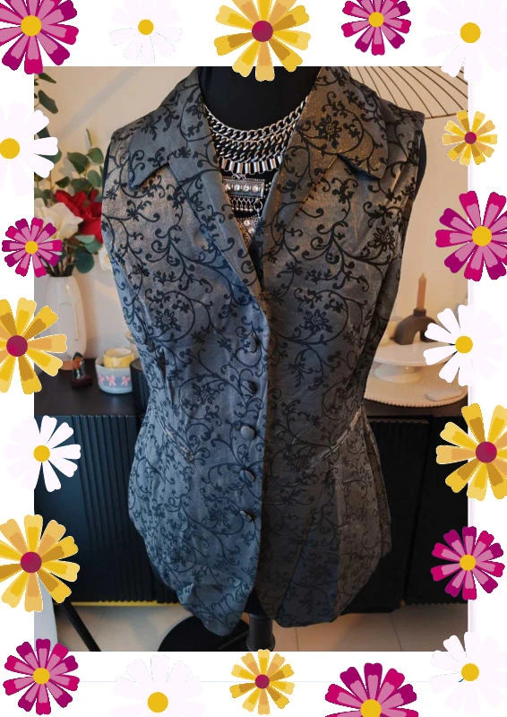 Gilet sans manches vintage for you – For You – taille M / 38 / 10