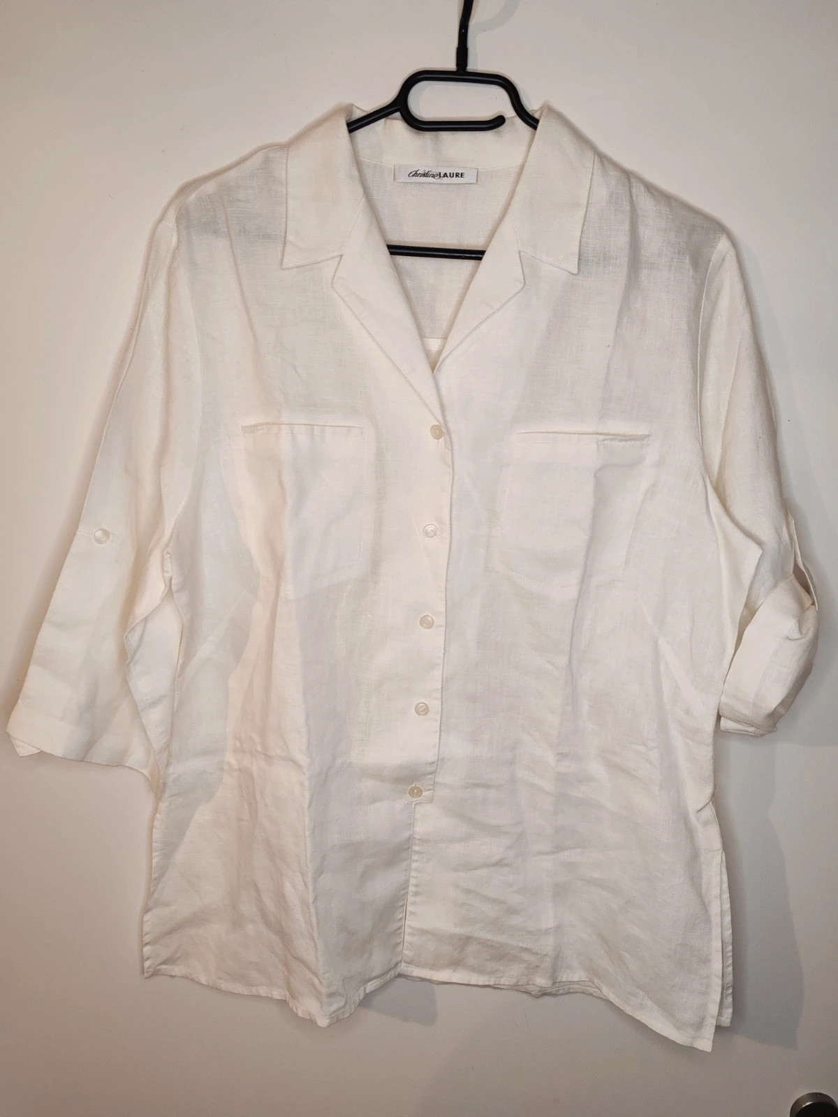 Chemise lin Christine laure