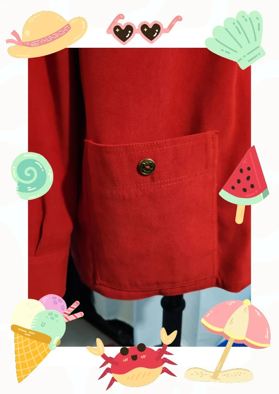 Chemise rouge – Vintage – taille XL / 42 / 14 3