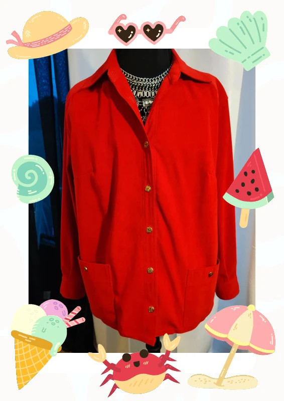 Chemise rouge