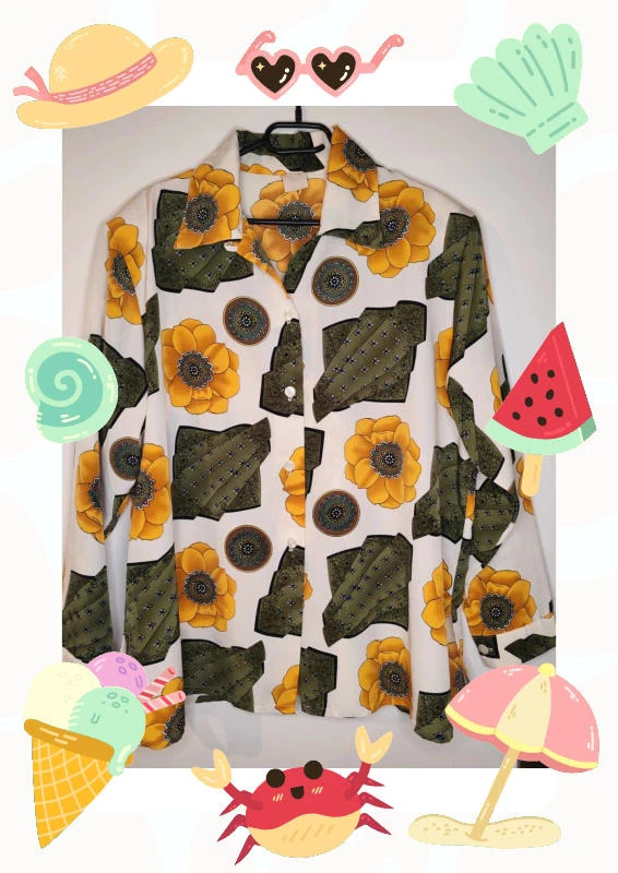 Chemisier vintage – Vintage Dressing – taille XXL / 44 / 16 2
