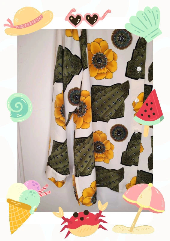 Chemisier vintage – Vintage Dressing – taille XXL / 44 / 16 4