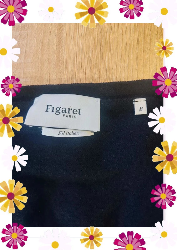 Gilet laine mérinos figaret #36 – Figaret Paris – taille S 4
