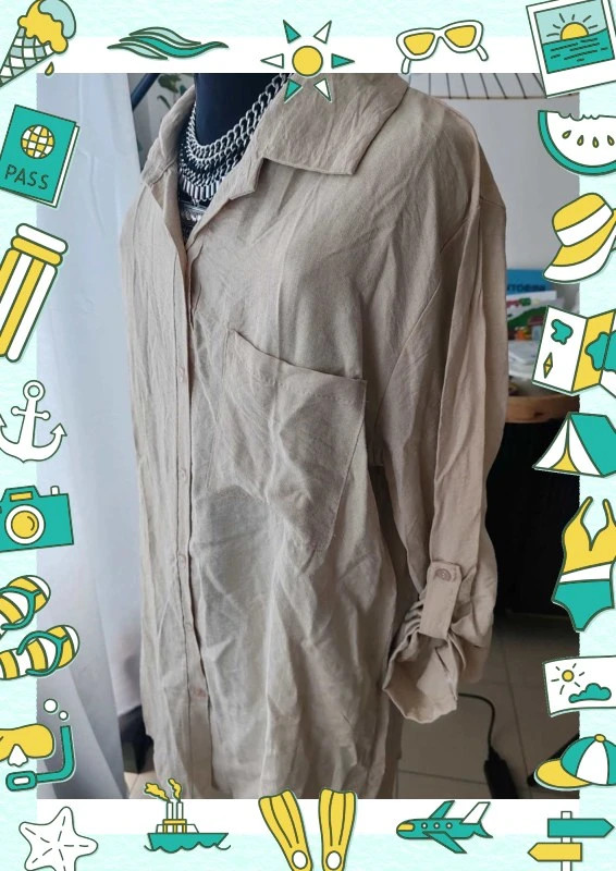 Chemise longue new collection – New Collection – taille Taille unique 2
