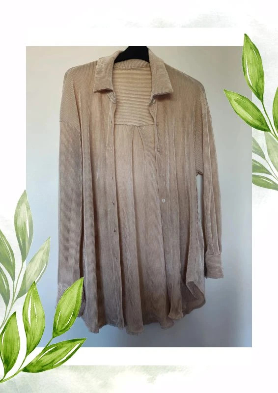 Chemise beige