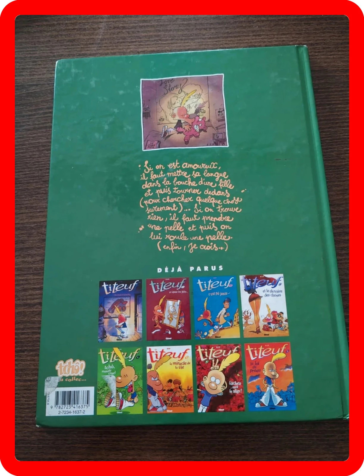 Bande dessinée Titeuf 2