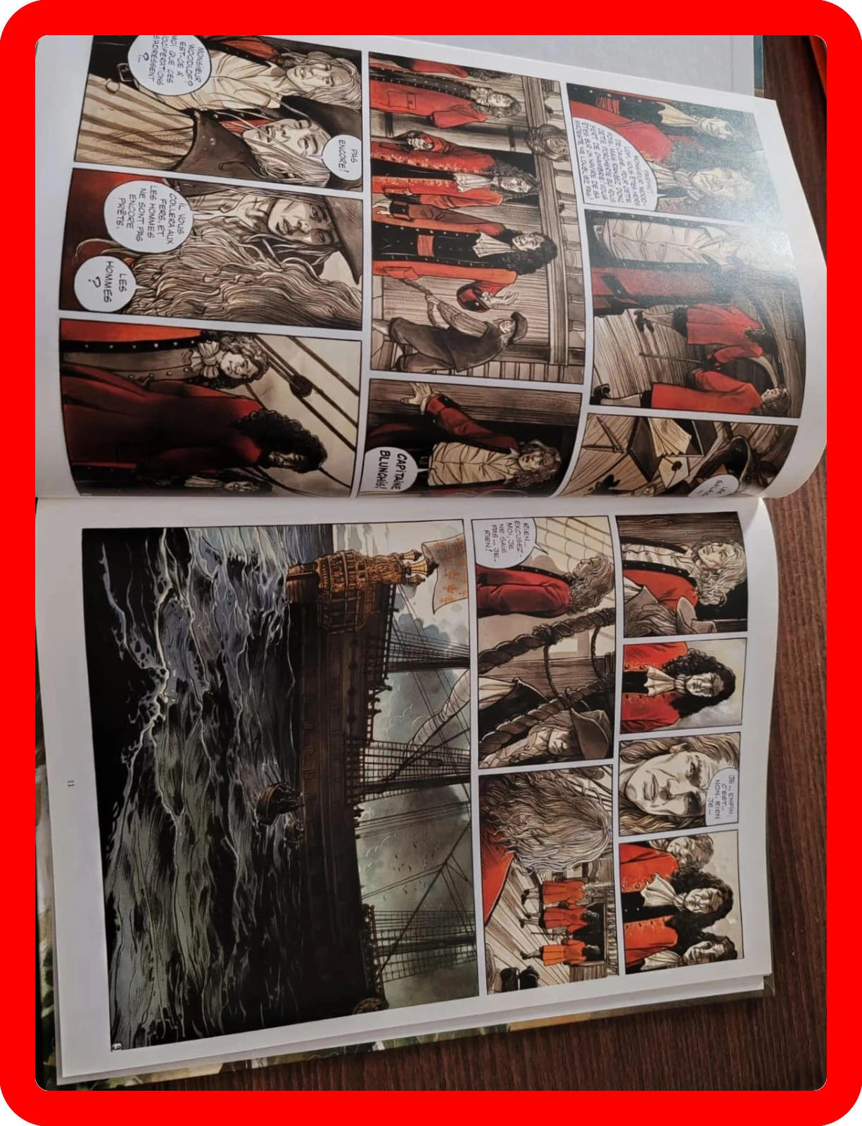 Bande dessinée pirates 3