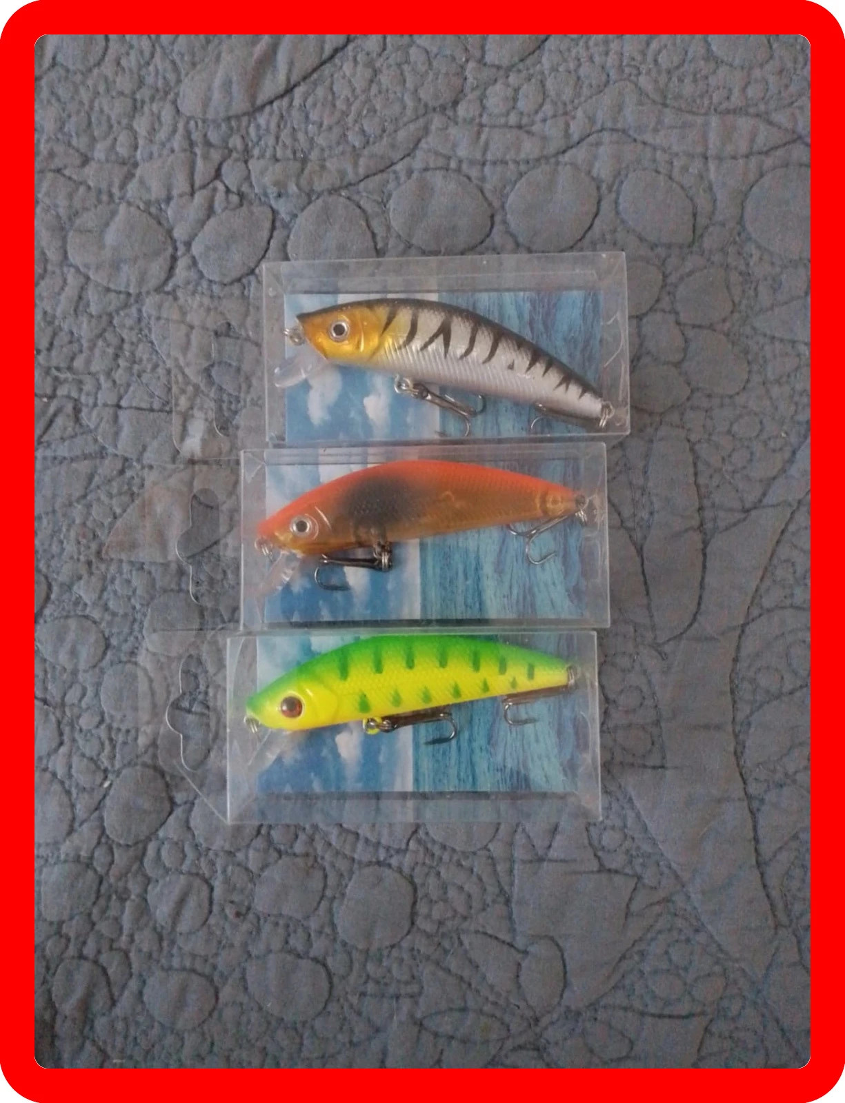 Lot de 3 leurres