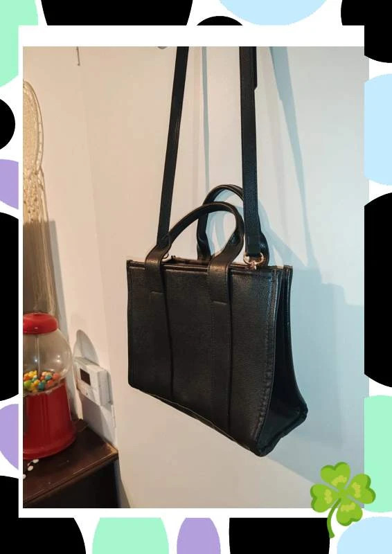 Sac a mains noir 4