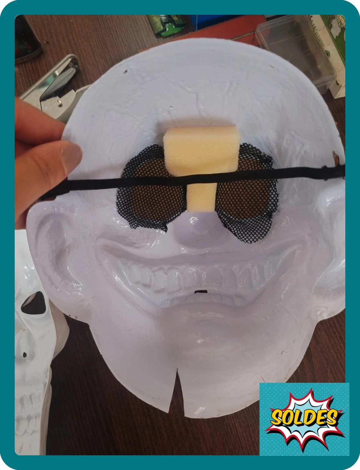 Lot deux masques halloween – taille Taille unique 2