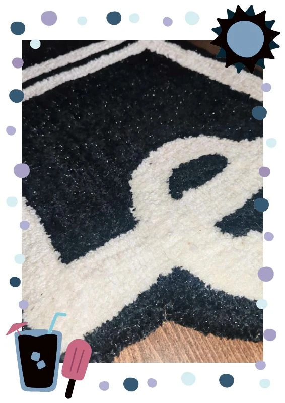Tapis squid game – Fabrication Artisanale – taille Autre 2