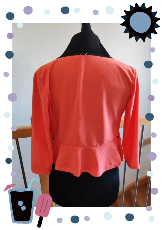 Veste corail – Inconnu – taille XS / 34 / 6 3