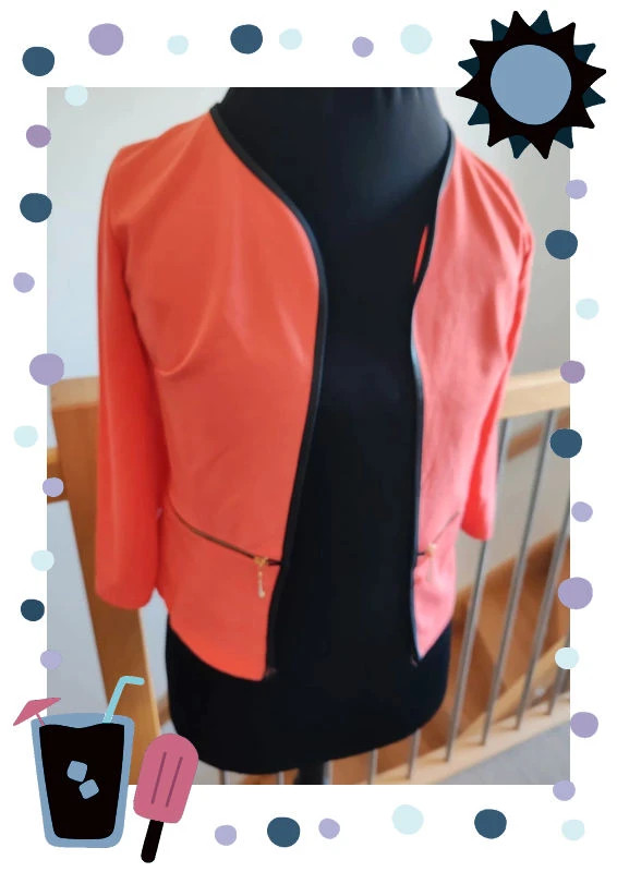 Veste corail – Inconnu – taille XS / 34 / 6 2