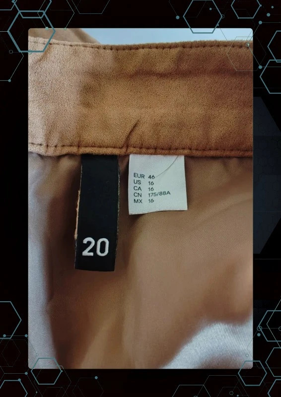 Jupe camel #46 – H&M – taille XXXL / 46 / 18 3