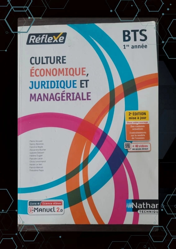 Manuel BTS 1er année Nathan