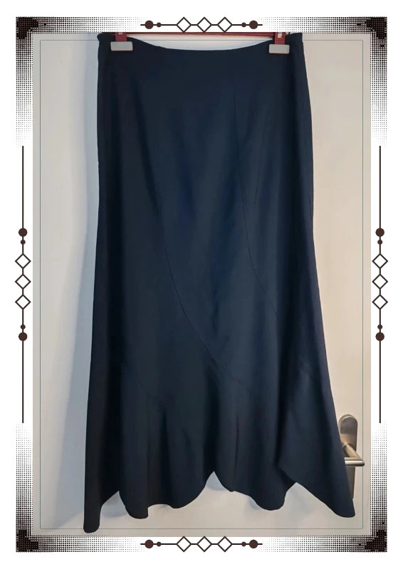 Jupe longue bleu marine made en France – Made in France – taille L / 40 / 12 5