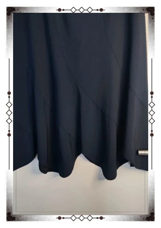 Jupe longue bleu marine made en France – Made in France – taille L / 40 / 12 3