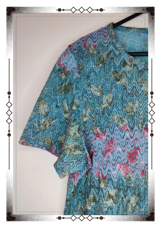 Blouse vintage Loreda – loreda – taille XL / 42 / 14 2