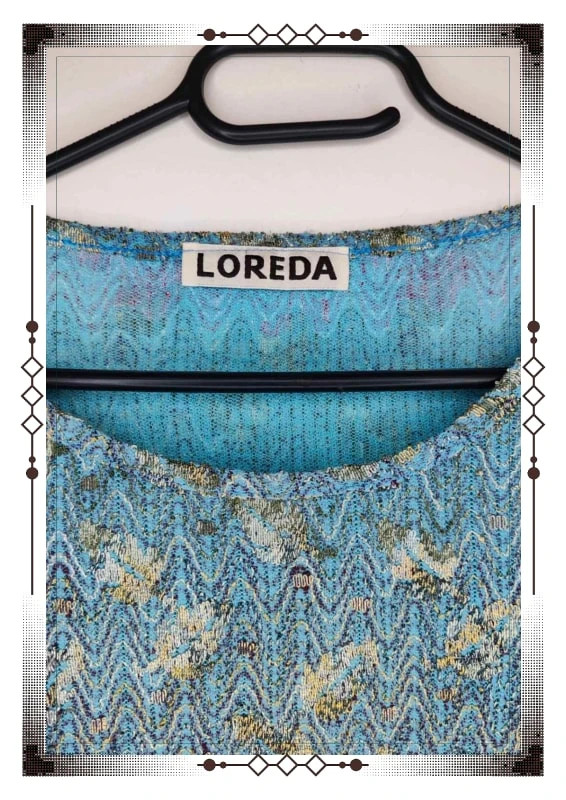Blouse vintage Loreda – loreda – taille XL / 42 / 14 3