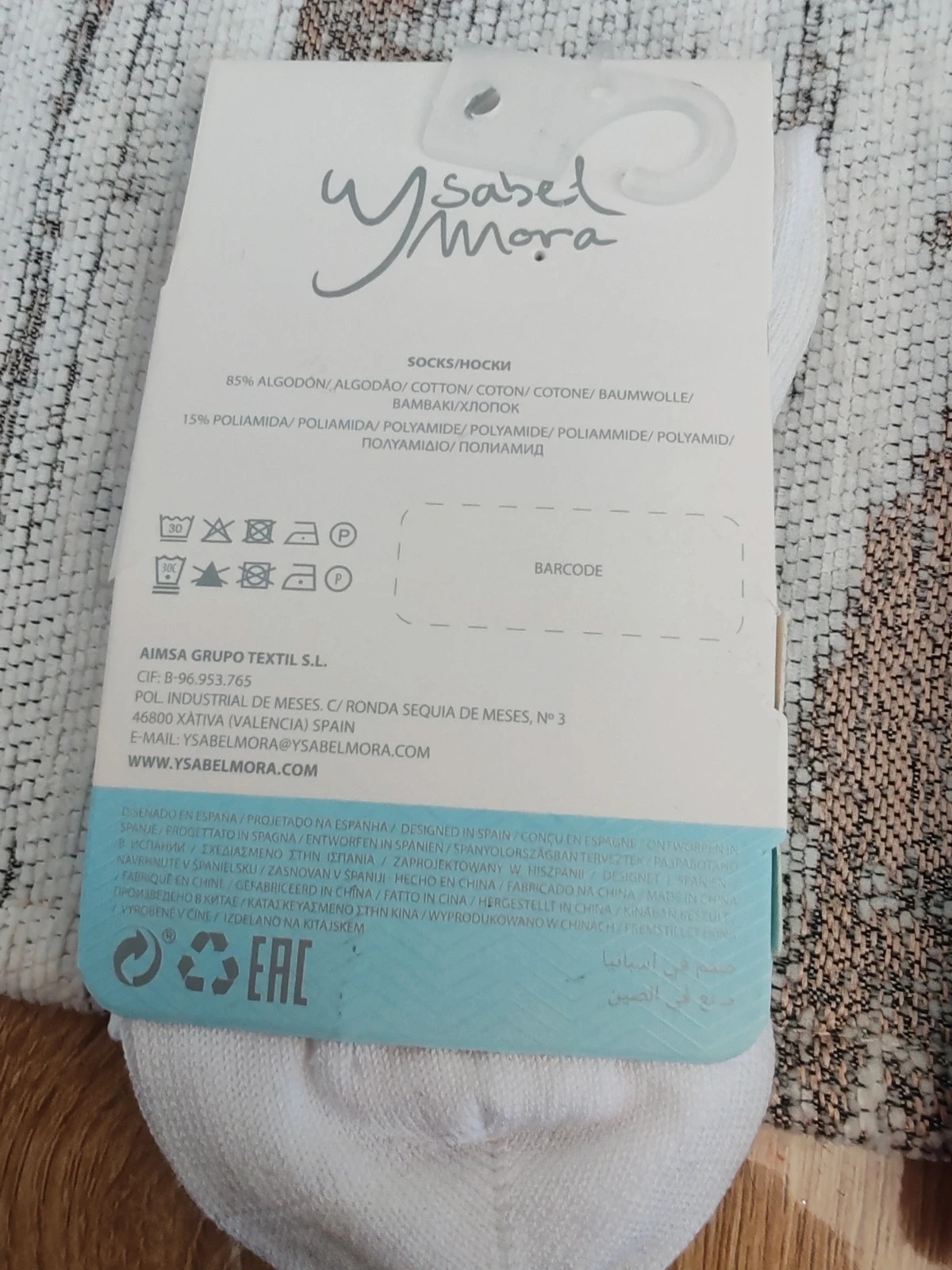 Lot deux paires de chaussettes 26/28 – Ysabel Mora – taille 25-27 4