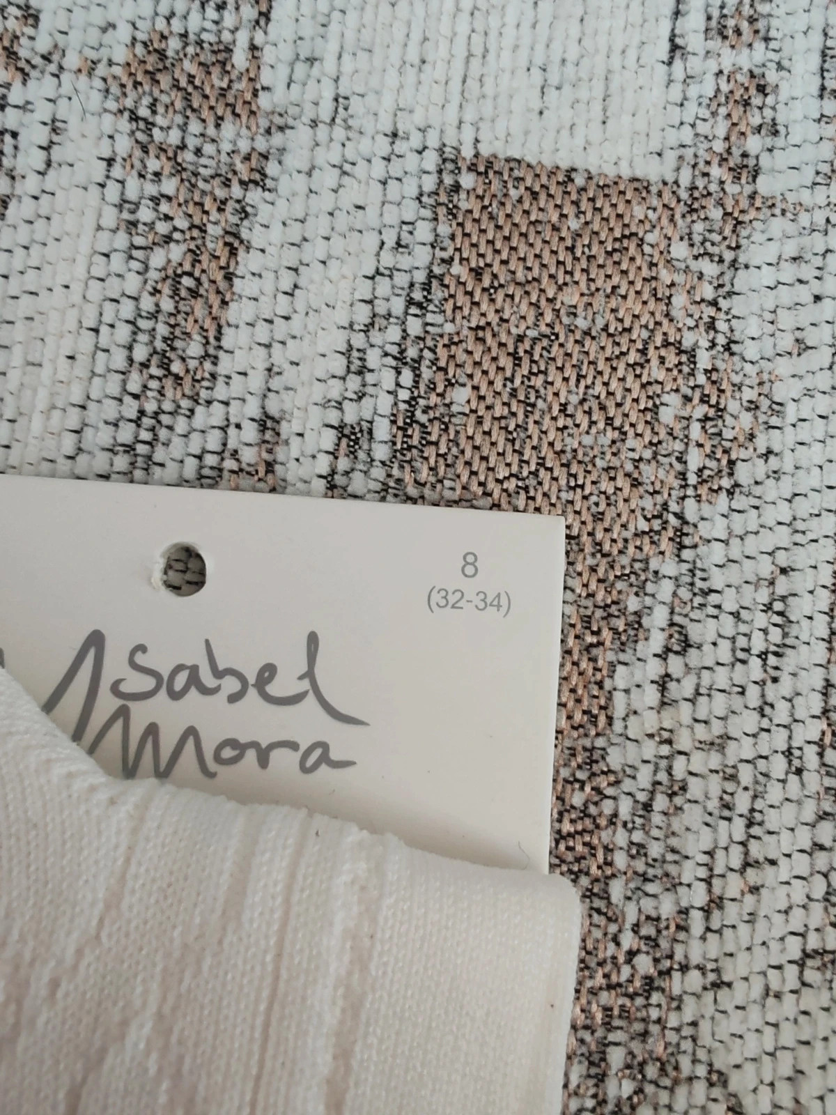 Chaussettes blanche mixte 32/34 – Ysabel Mora – taille 31-33 2