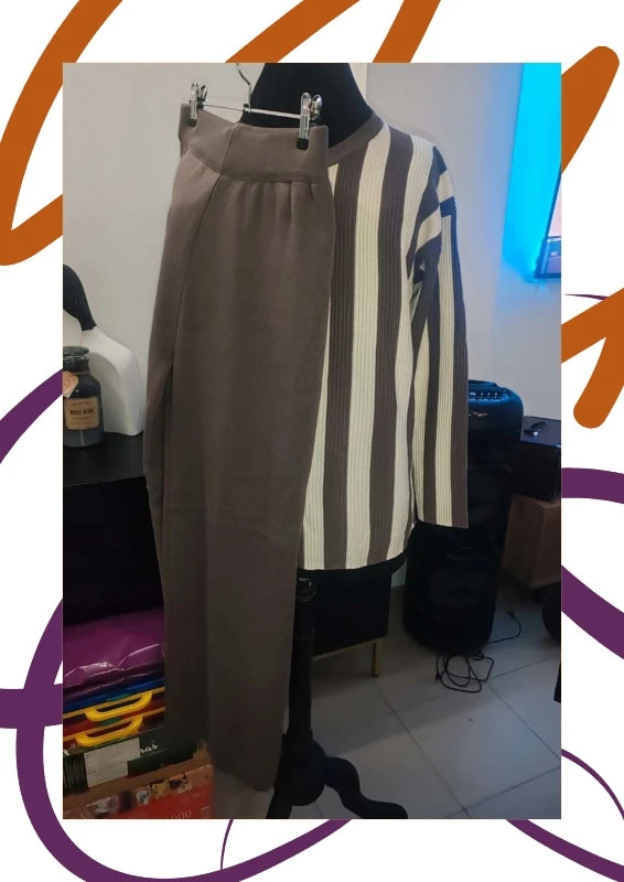 Ensemble pull et pantalon amour & beauté #TU – Amour & Beaute – taille Taille unique