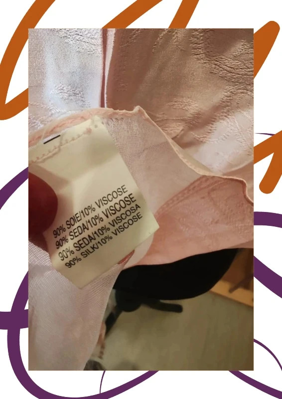 Écharpe soie et viscose – Inconnu 3