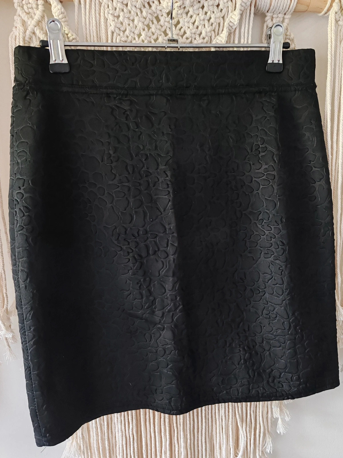 Jupe vintage noir – Vintage – taille S / 36 / 8 2