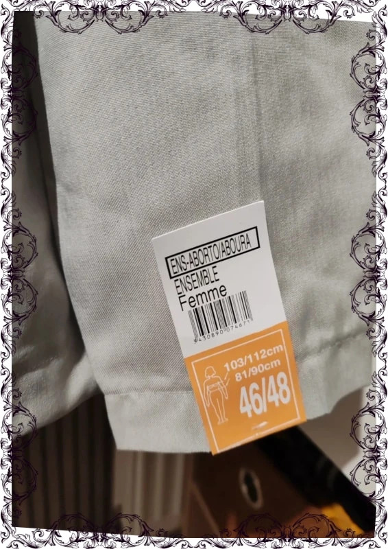 Ensemble tailleur gris Dona firenze – Dona Firenze – taille XXXL / 46 / 18 3