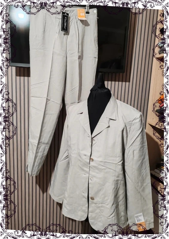 Ensemble tailleur gris Dona firenze
