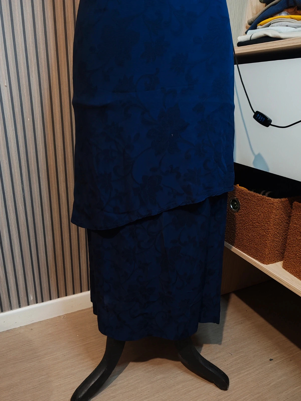 Robe longue marine 123 – 123 – taille S / 36 / 8 2