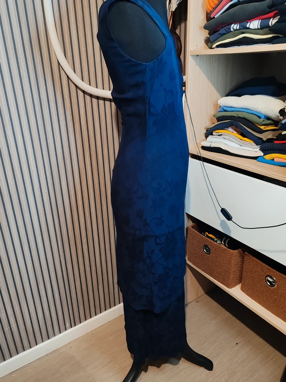 Robe longue marine 123 – 123 – taille S / 36 / 8 4
