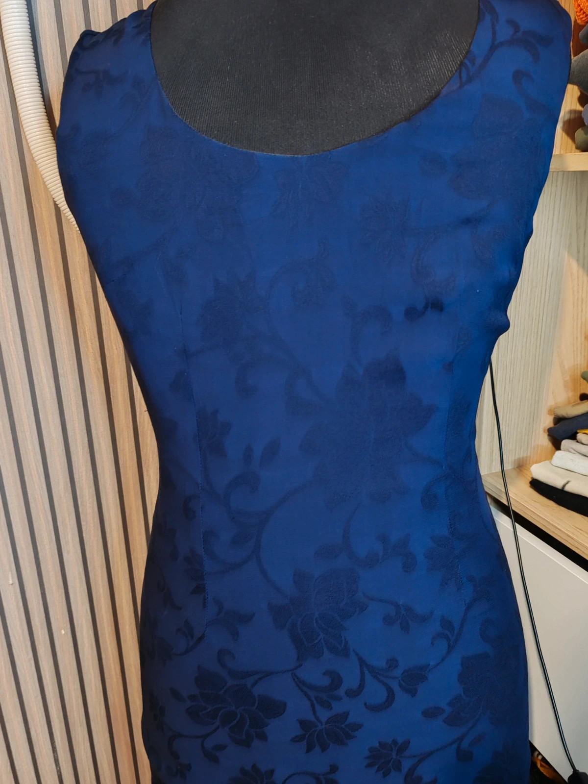 Robe longue marine 123 – 123 – taille S / 36 / 8 3
