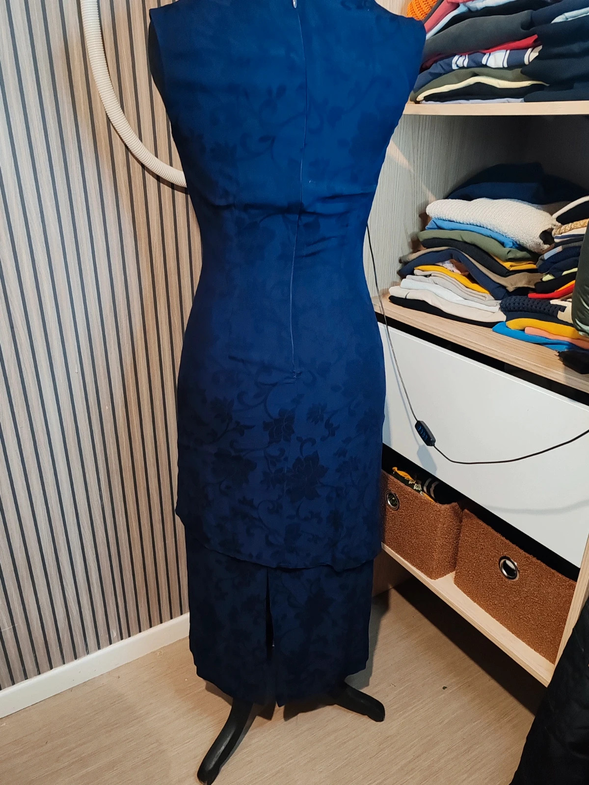 Robe longue marine 123 – 123 – taille S / 36 / 8 5