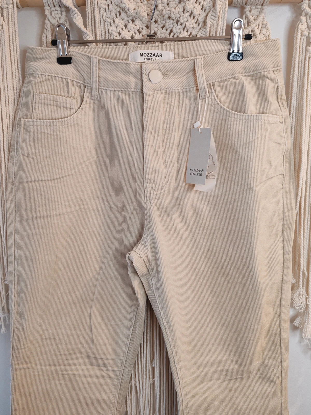 Pantalon côtelé mozzaar forever
