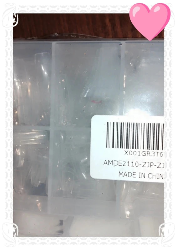 Lot 2 grande boîtes capsules ongles – Amazon 4