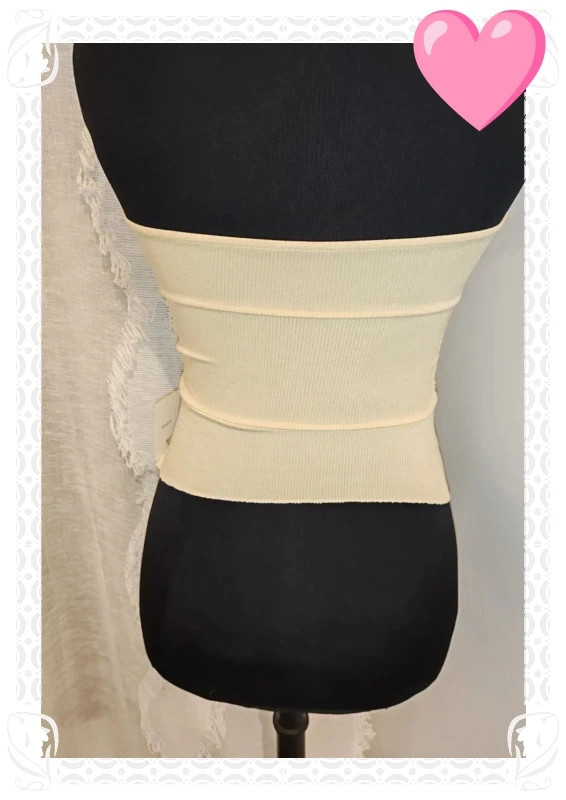 Top épaule ms dénudé jaune pâle – 168 fashion – taille Taille unique 3