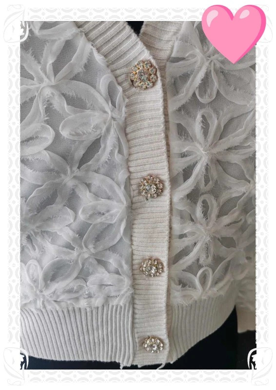 Gilet blanc Amour & beauté – Amour & Beaute – taille Taille unique 3