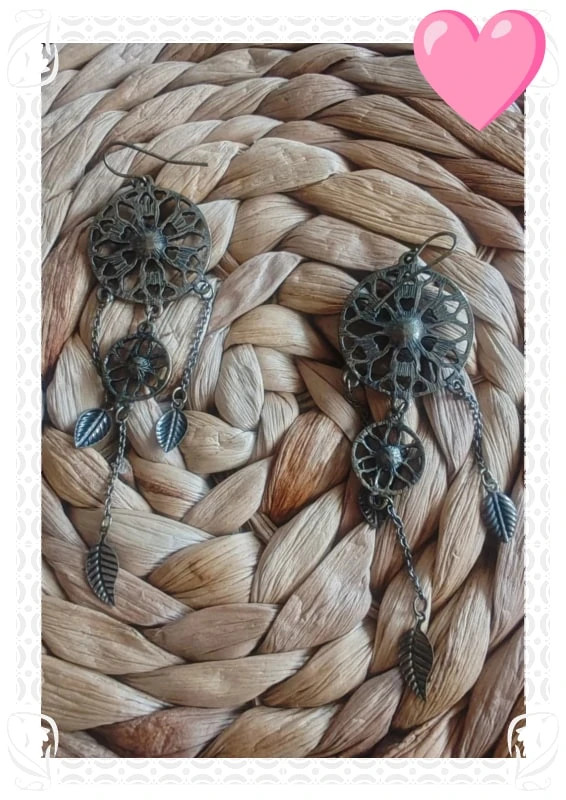 Boucles d'oreilles vintage – Inconnu 2