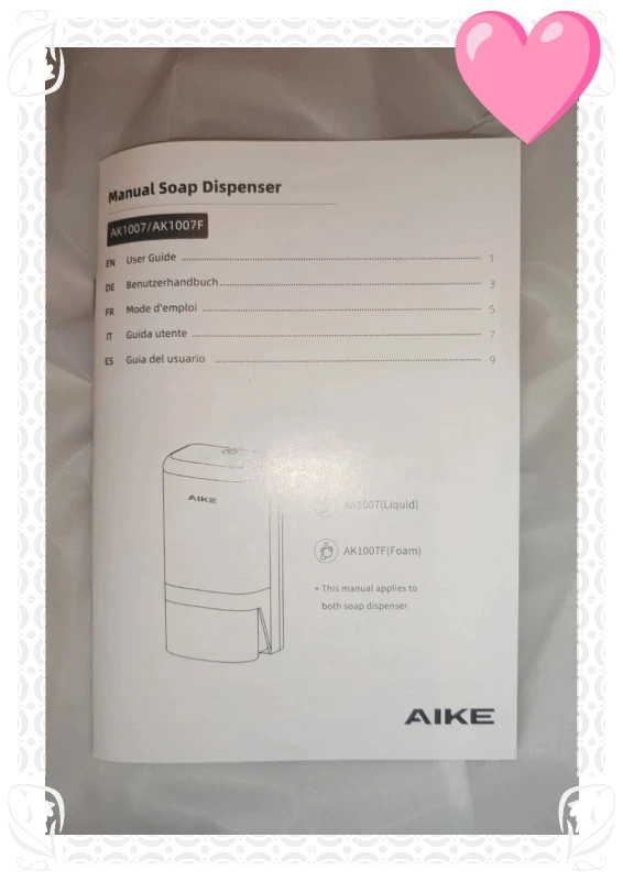 Distributeur à savon 1200 ml – aike 3