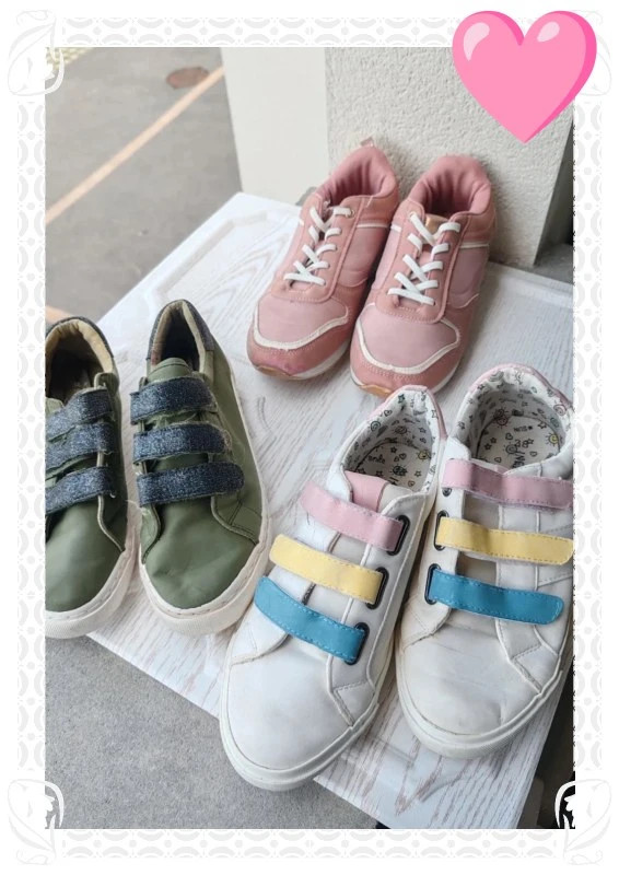 Lot de baskets 38