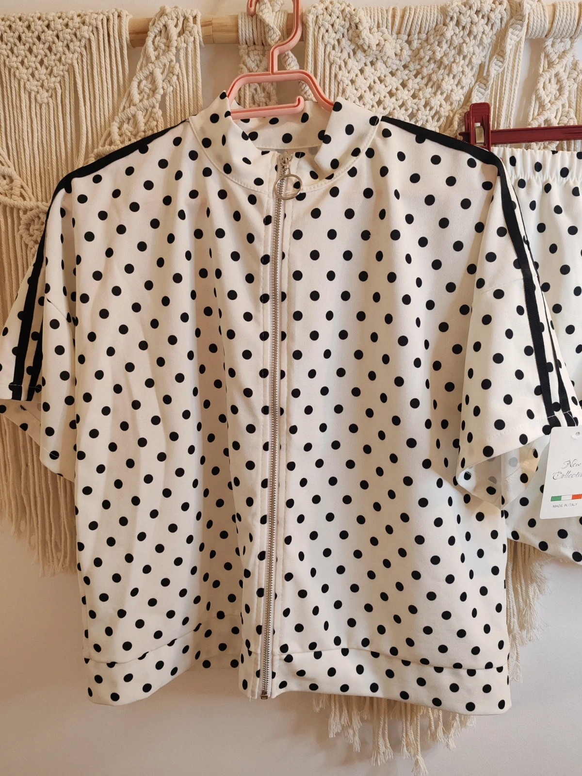 Ensemble blanc et noir – M-Made in Italy – taille Taille unique 2