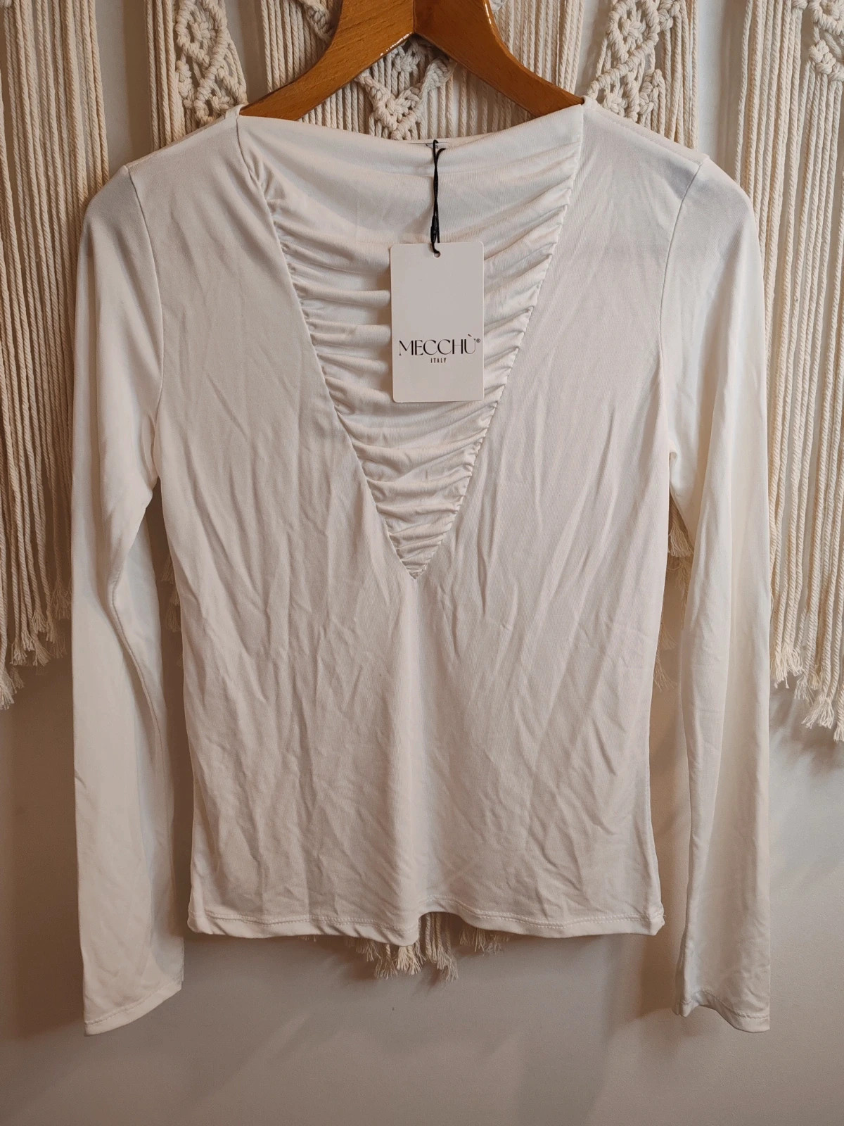 Blouse blanche mecchù