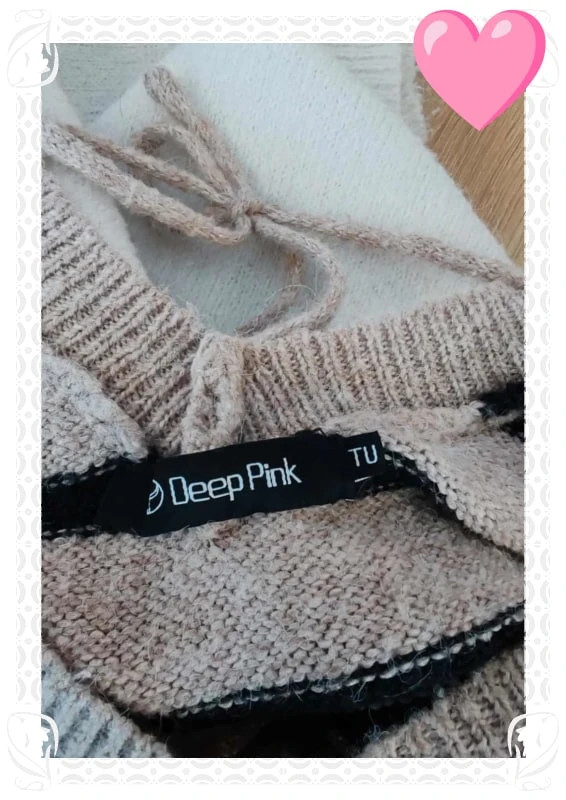 Pull deep pink – deep pink – taille Taille unique 5