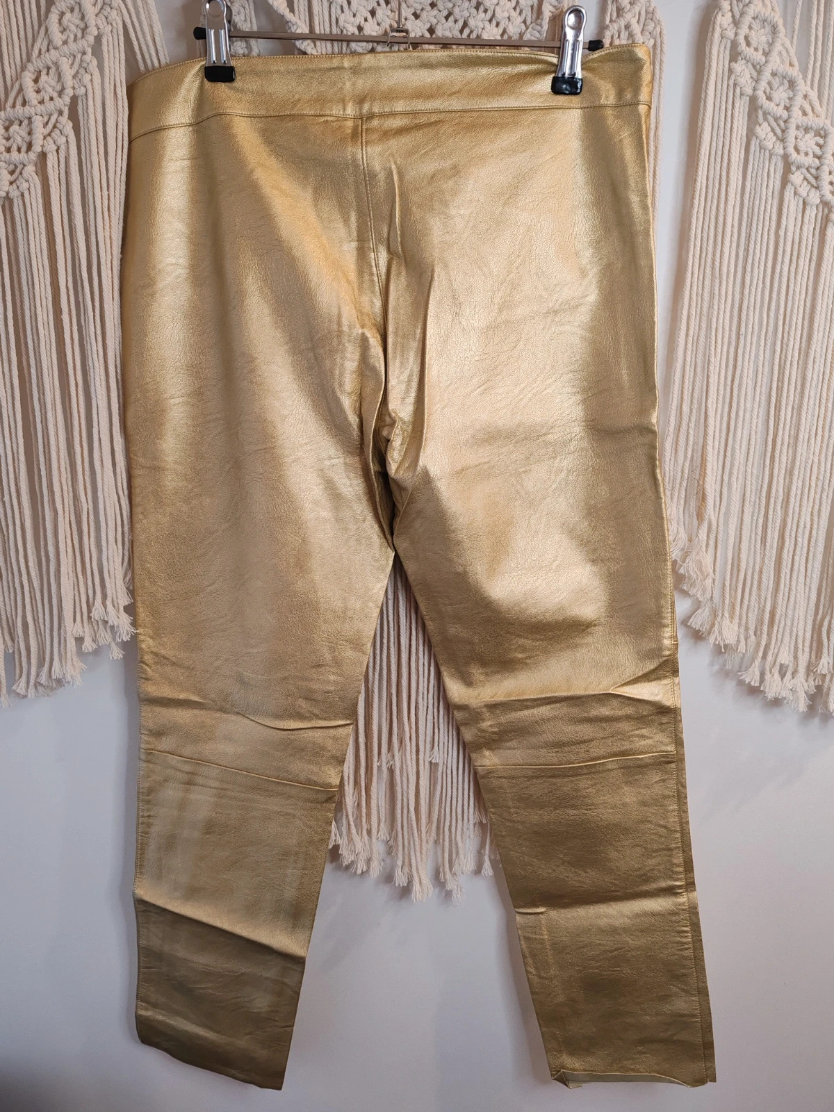 Pantalon simili doré maison marley – Maison Marley – taille XL / 42 / 14 5