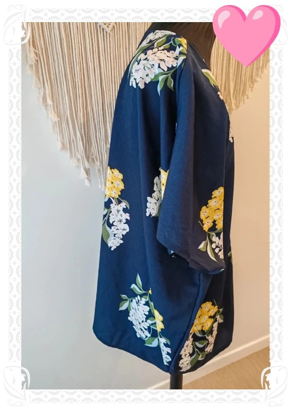 Kimono marine – BOHEMY – taille Taille unique 2