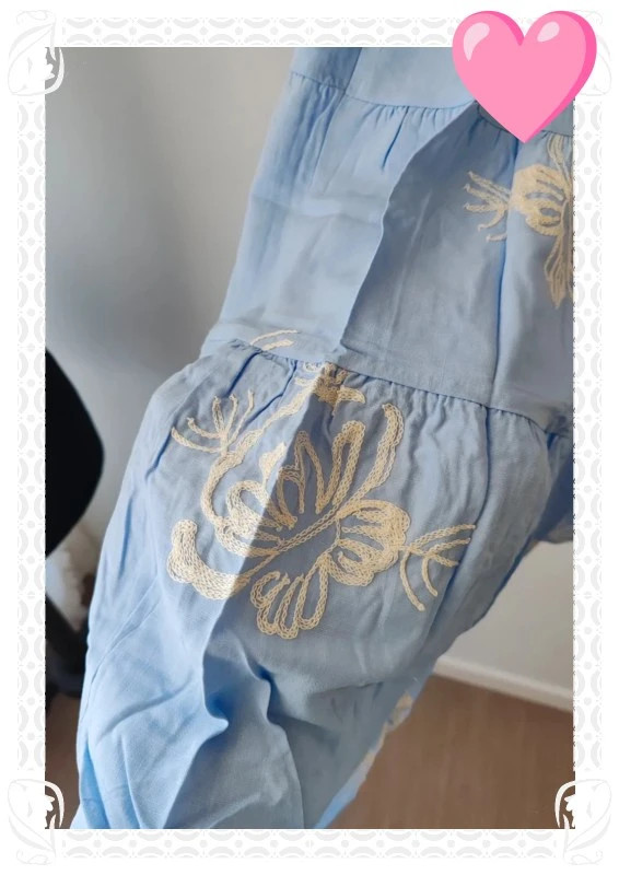 Jupe longue brodé Menglu – Menglu – taille XL / 42 / 14 2