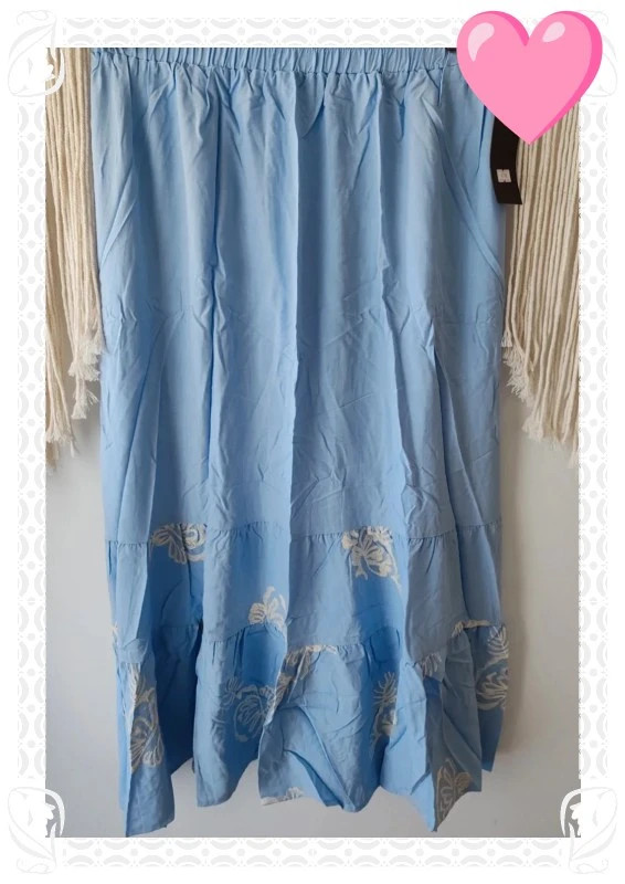 Jupe longue brodé Menglu – Menglu – taille XL / 42 / 14 5