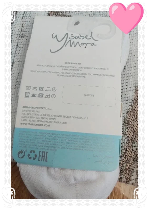 Lot deux paires de chaussettes 26/28 – Ysabel Mora – taille 25-27 4