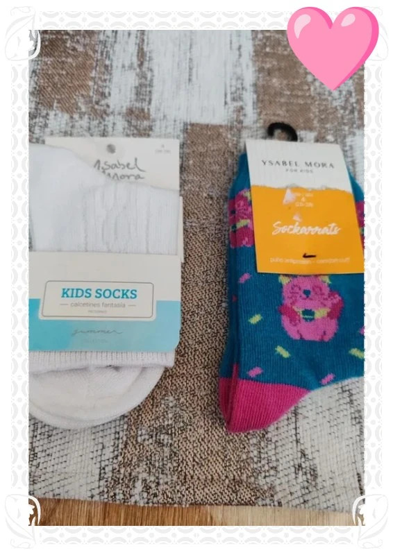 Lot deux paires de chaussettes 26/28